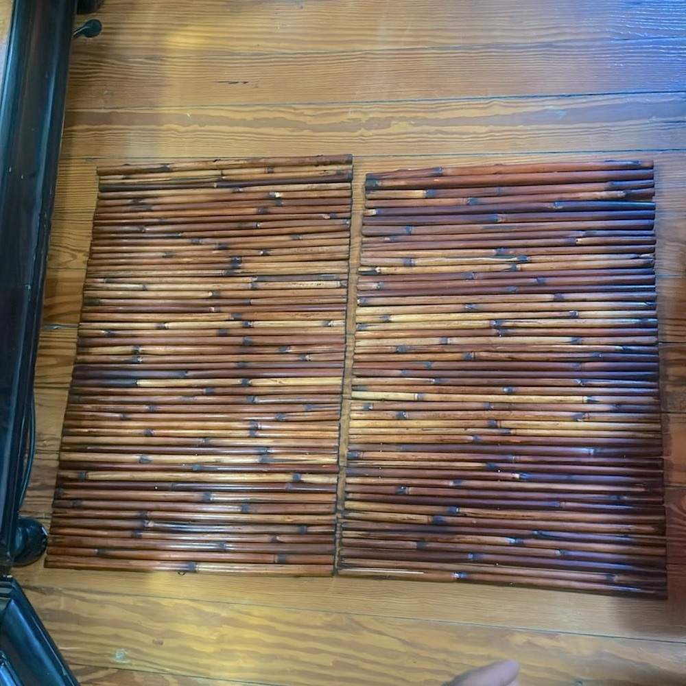 Bamboo Placemats Table Setting Pier 1 Imports